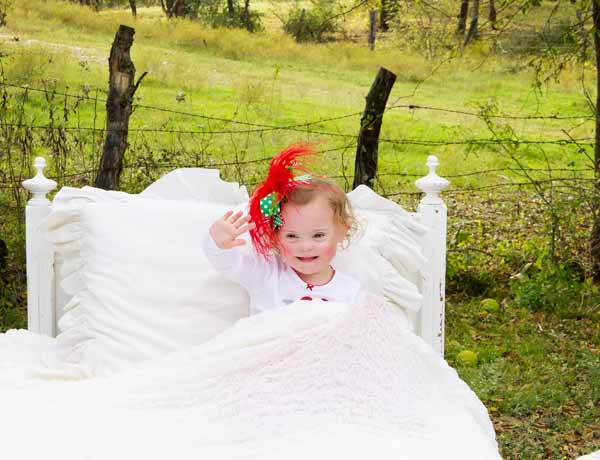 vintage white bed old farm outdoor photo shoot