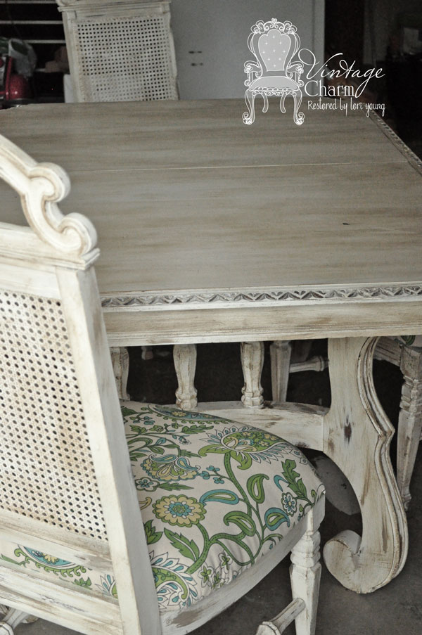 Dining table set by Vintage Charm Restored 