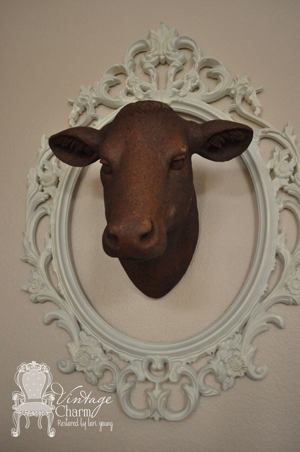 Framed-Cow-Head