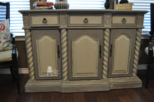 Painted-buffet-by-Vintage-Charm Restored
