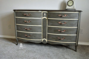 painted french dresser