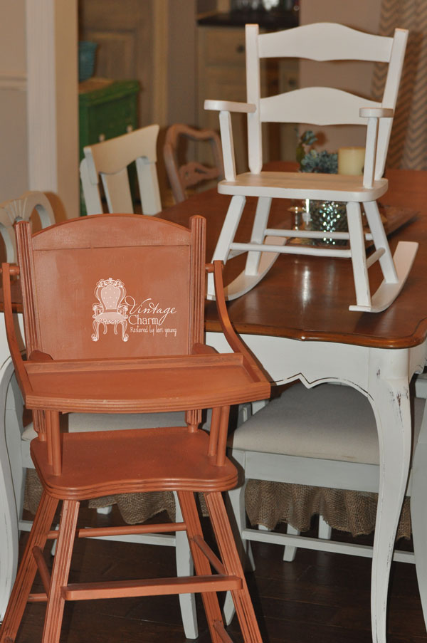 painted-highchair-and-baby-
