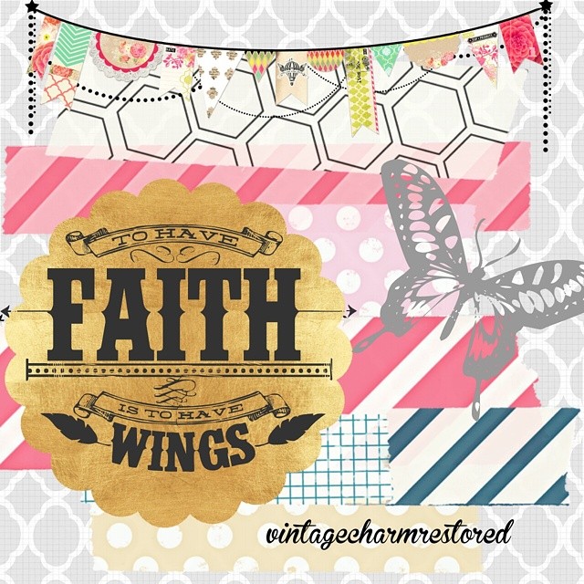 to have faith is to have wings