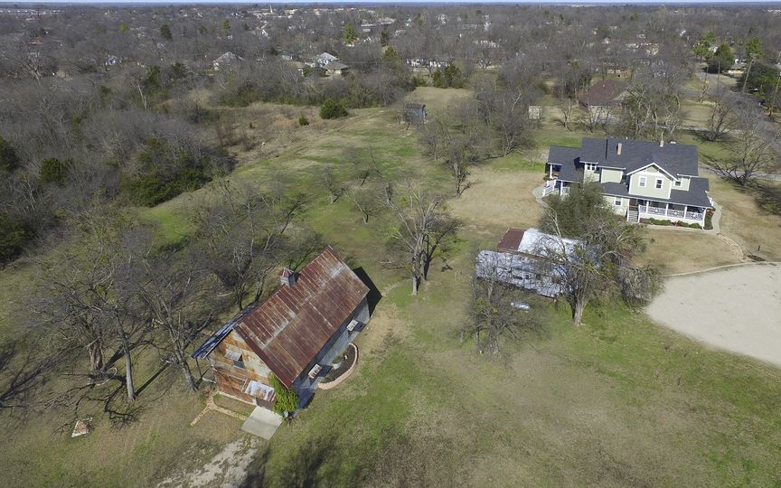 Texas Ranch Farmhouse and Barn