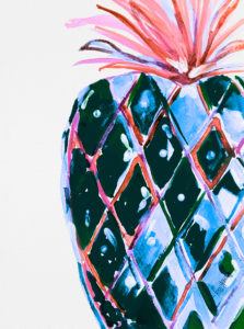 Watercolor Pineapple